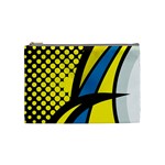 Colorful Abstract Background Art Cosmetic Bag (Medium)