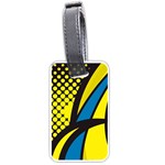 Colorful Abstract Background Art Luggage Tag (one side)