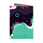 Colorful Background, Material Design, Geometric Shapes Mini Greeting Cards (Pkg of 8)