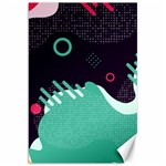 Colorful Background, Material Design, Geometric Shapes Canvas 20  x 30 