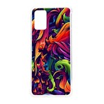 Colorful Floral Patterns, Abstract Floral Background Samsung Galaxy S20Plus 6.7 Inch TPU UV Case