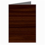 Dark Brown Wood Texture, Cherry Wood Texture, Wooden Greeting Card