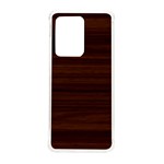 Dark Brown Wood Texture, Cherry Wood Texture, Wooden Samsung Galaxy S20 Ultra 6.9 Inch TPU UV Case