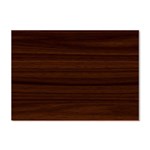Dark Brown Wood Texture, Cherry Wood Texture, Wooden Crystal Sticker (A4)