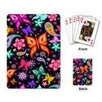Floral Butterflies Playing Cards Single Design (Rectangle)