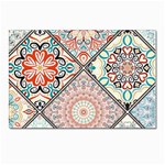 Flowers Pattern, Abstract, Art, Colorful Postcards 5  x 7  (Pkg of 10)