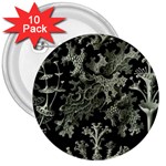 Weave Haeckel Lichenes Photobionten 3  Buttons (10 pack) 