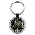 Weave Haeckel Lichenes Photobionten Key Chain (Round)