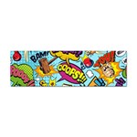 Comic Elements Colorful Seamless Pattern Sticker Bumper (100 pack)