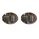 Menton Old Town France Cufflinks (Oval)