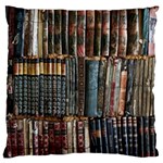 Abstract Colorful Texture Large Premium Plush Fleece Cushion Case (Two Sides)