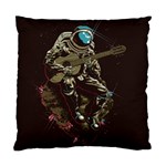 Astronaut Playing Guitar Parody Standard Cushion Case (One Side)