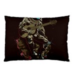 Astronaut Playing Guitar Parody Pillow Case (Two Sides)