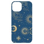 Asian Seamless Galaxy Pattern iPhone 14 Black UV Print Case