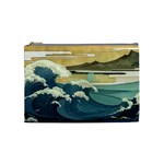 Sea Asia Waves Japanese Art The Great Wave Off Kanagawa Cosmetic Bag (Medium)