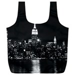 Photography Of Buildings New York City  Nyc Skyline Full Print Recycle Bag (XXXL)