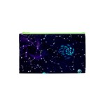 Realistic Night Sky With Constellations Cosmetic Bag (XS)