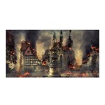 Braunschweig City Lower Saxony Satin Wrap 35  x 70 