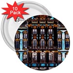 Catherine Spalace St Petersburg 3  Buttons (10 pack) 