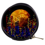 Skyline Frankfurt Abstract Moon Mini Makeup Bag