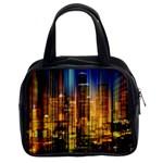 Skyline Light Rays Gloss Upgrade Classic Handbag (Two Sides)
