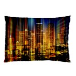 Skyline Light Rays Gloss Upgrade Pillow Case (Two Sides)