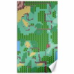 Green Retro Games Pattern Canvas 40  x 72 