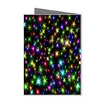 Star Colorful Christmas Abstract Mini Greeting Cards (Pkg of 8)