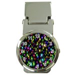 Star Colorful Christmas Abstract Money Clip Watches