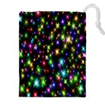 Star Colorful Christmas Abstract Drawstring Pouch (4XL)