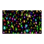 Star Colorful Christmas Abstract Banner and Sign 5  x 3 