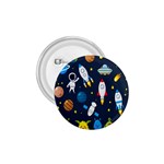 Big Set Cute Astronauts Space Planets Stars Aliens Rockets Ufo Constellations Satellite Moon Rover 1.75  Buttons