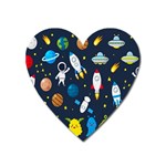 Big Set Cute Astronauts Space Planets Stars Aliens Rockets Ufo Constellations Satellite Moon Rover Heart Magnet