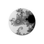 Males Mandelbrot Abstract Almond Bread Magnet 3  (Round)