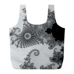 Males Mandelbrot Abstract Almond Bread Full Print Recycle Bag (L)