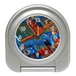 Gray Circuit Board Electronics Electronic Components Microprocessor Travel Alarm Clock