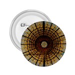 Barcelona Stained Glass Window 2.25  Buttons