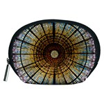 Barcelona Stained Glass Window Accessory Pouch (Medium)