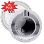 Washing Machines Home Electronic 3  Buttons (10 pack) 