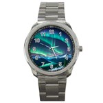 Aurora Borealis Sport Metal Watch