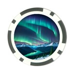 Aurora Borealis Poker Chip Card Guard (10 pack)