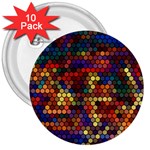 Pattern Dots Wallpaper Seamless Pattern 3  Buttons (10 pack) 