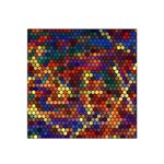 Pattern Dots Wallpaper Seamless Pattern Satin Bandana Scarf 22  x 22 