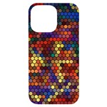 Pattern Dots Wallpaper Seamless Pattern iPhone 14 Pro Max Black UV Print Case