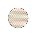 Spirals Geometric Pattern Design Hat Clip Ball Marker (10 pack)