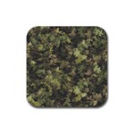 Pattern Seamless Antique Luxury Rubber Coaster (Square)