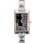 Math Formula Rectangle Italian Charm Watch