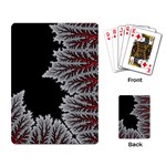 Silhouette Of Aurora Borealis Playing Cards Single Design (Rectangle)