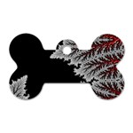 Foroest Nature Trippy Dog Tag Bone (One Side)