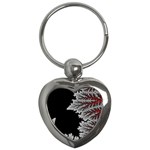 Planet Psychedelic Art Psicodelia Key Chain (Heart)